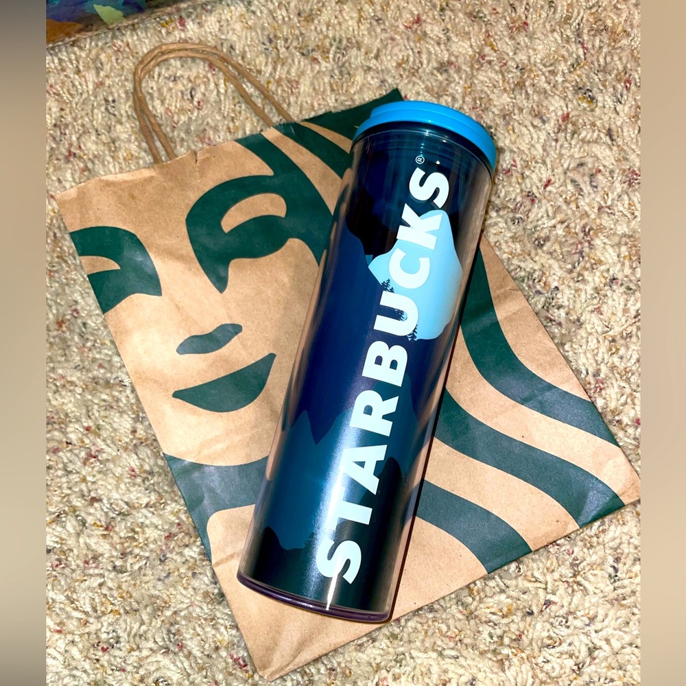 Tumbler Starbucks NWT 16fl oz nature mountains 🏔 lover